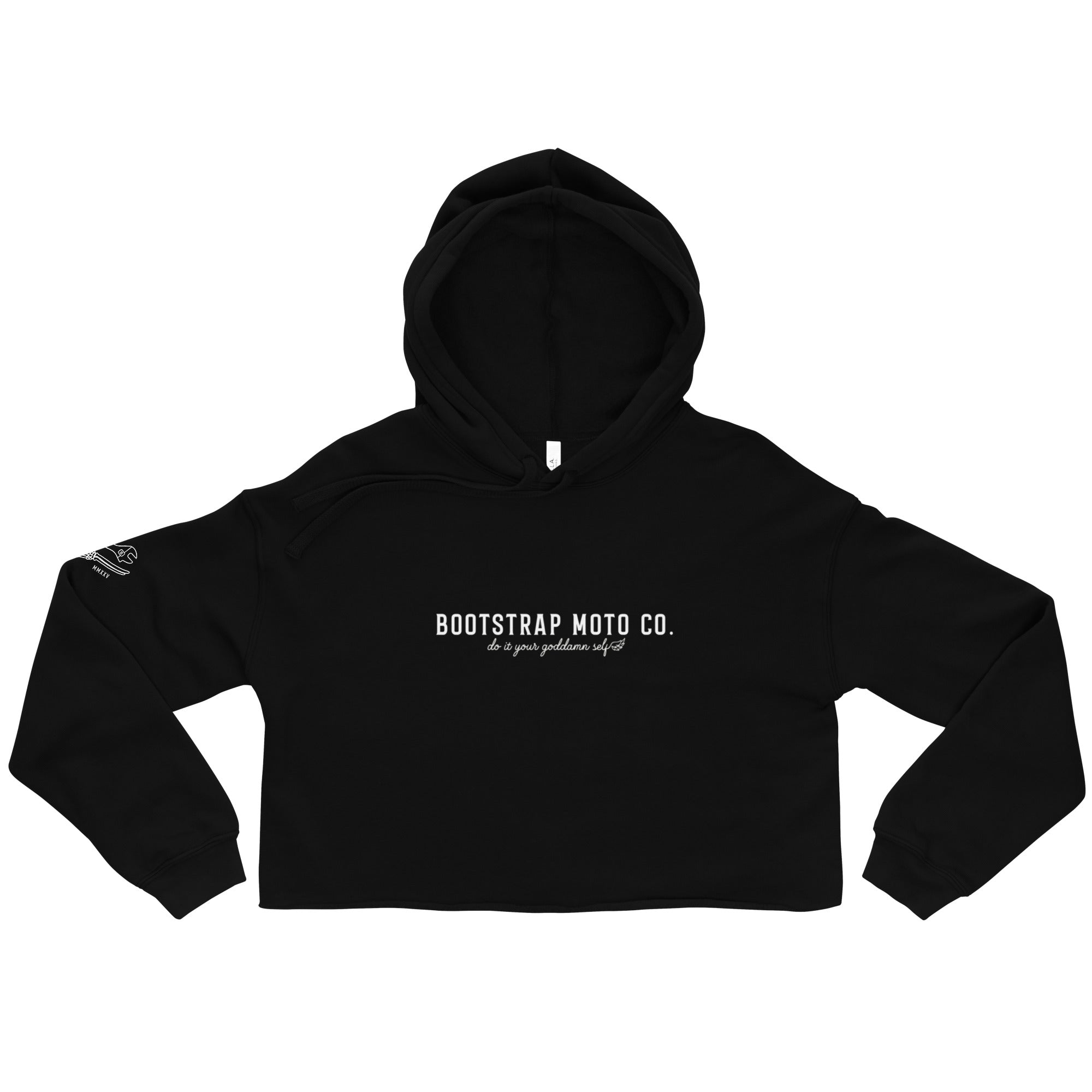 Crop Hoodie – Bootstrap Moto Co.