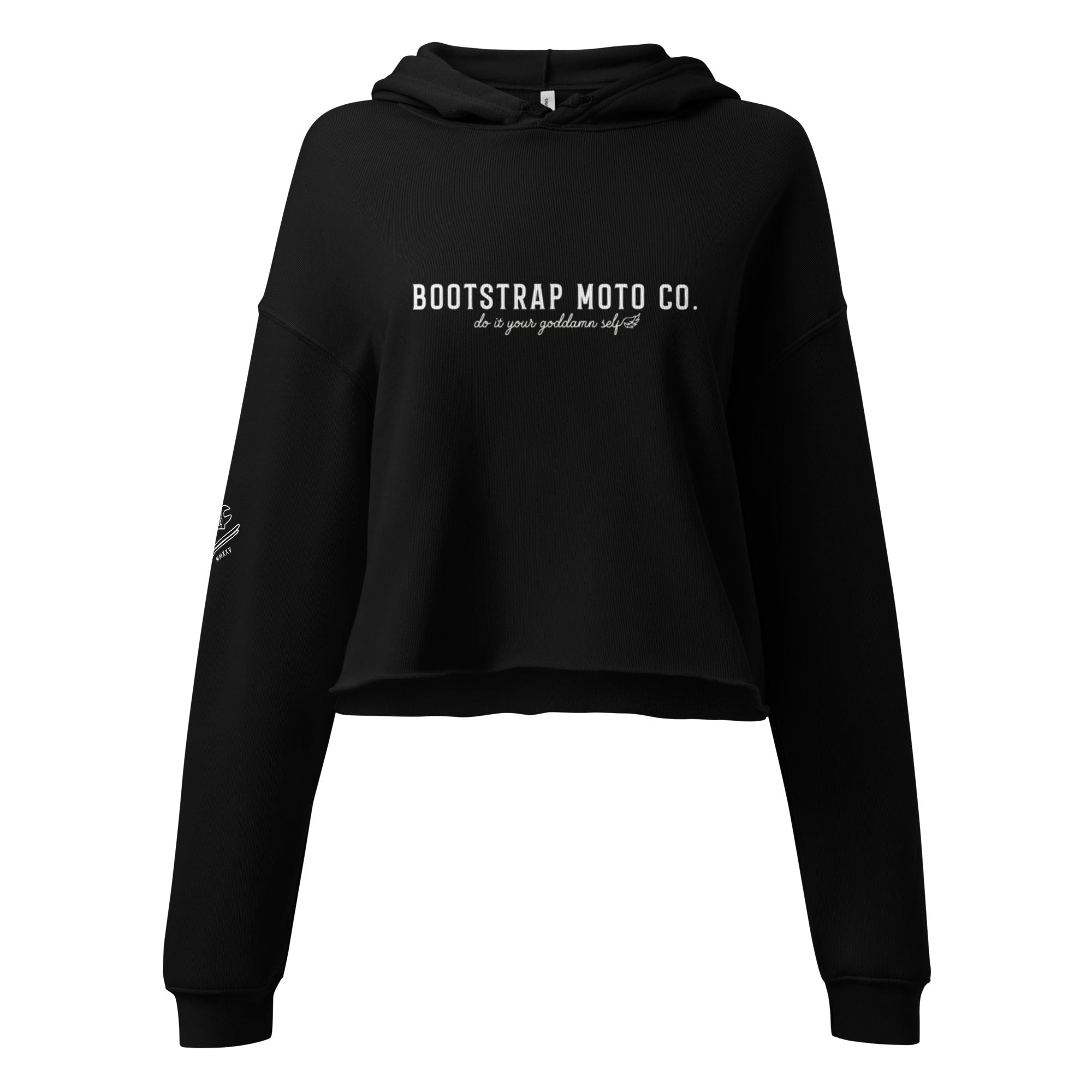 Crop Hoodie – Bootstrap Moto Co.